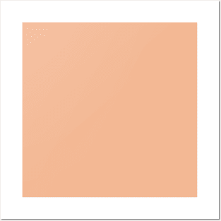 preppy abstract solid color pastel coral pink Posters and Art